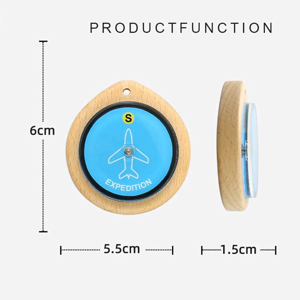 ポータブル木製方位磁針 アウトドア教育 ハイキング キャンプ - Outdoor Adventure Education のレビューと価格