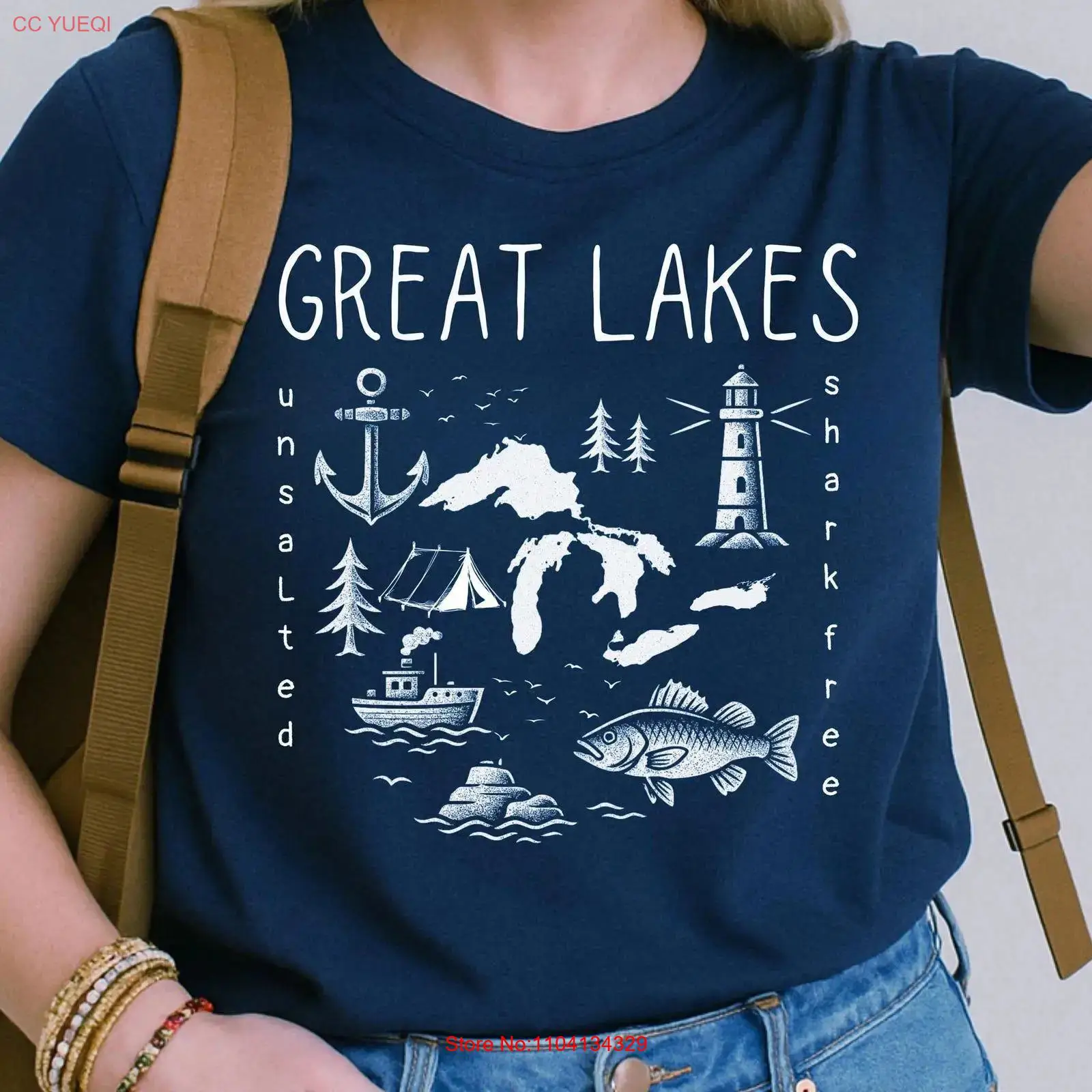 グレートレイクスアドベンチャー Tシャツ ジャージ 自然愛好 - Outdoor Adventure Wear のレビューと価格