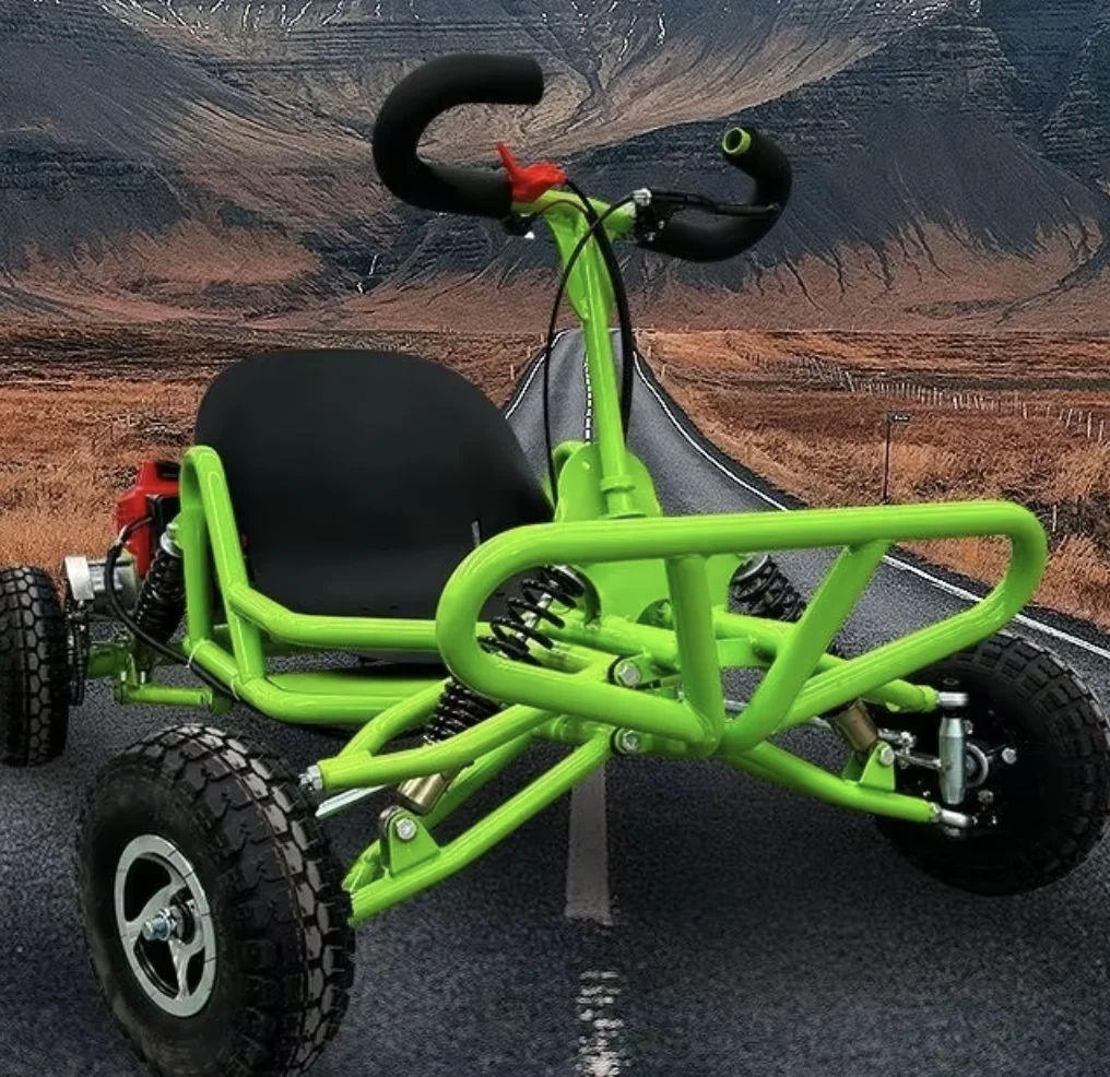 新型80ccペダルゴーカート全地形対応UTVビーチドリフティ - Outdoor Adventure Utv のレビューと価格