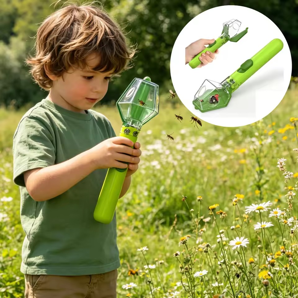 ハンドヘルド昆虫キャッチャー 6倍拡大鏡付き ポータブルバグ - Outdoor Adventure Education のレビューと価格